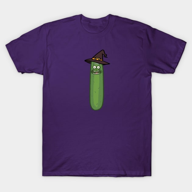 Halloween pickle cartoon T-Shirt by ballooonfish